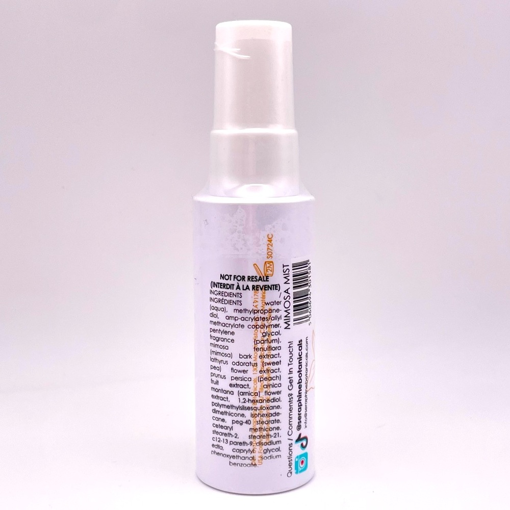 SERAPHINE BOTANICALS | Mimosa Mist | Glass Skin Setting Spray (Brand New!) 💘 - Picture 4 of 11